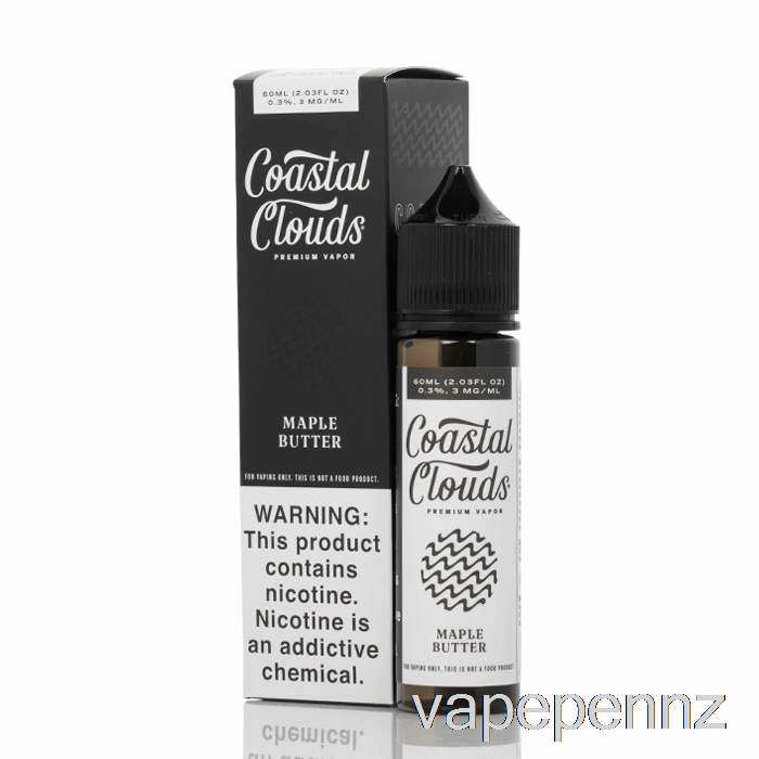 Maple Butter - Coastal Clouds Co. - 60mL 3mg VAPE NZ